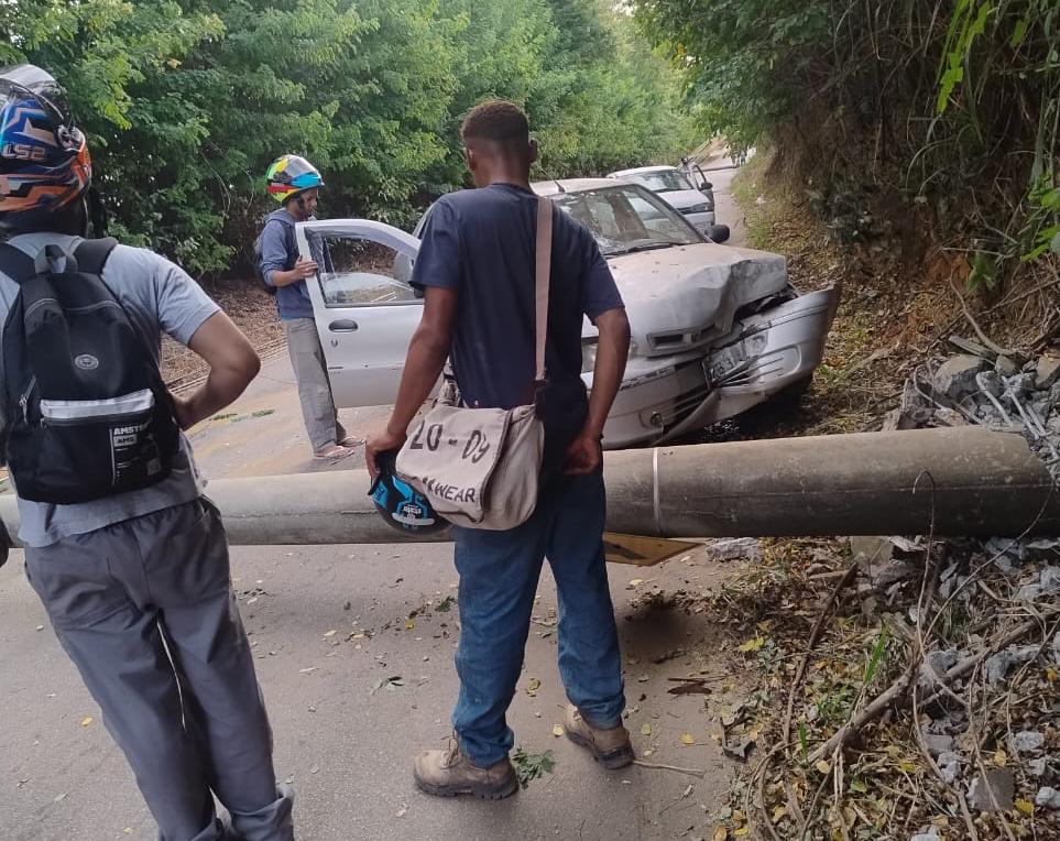  Após acidente, Estrada do Quito Gordo é interditada temporariamente